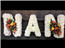 Eileen Jenkins Based padded nan letters